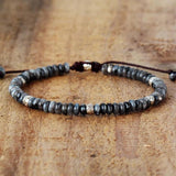 Labradorite stones bracelet to help with self-love