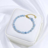 Tranquil Tides Aquamarine Bracelet - Be Adorned