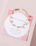 Serenity Stone Rose Quartz Bracelet