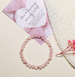 'Lots Of Love' Rose Quartz Bracelet