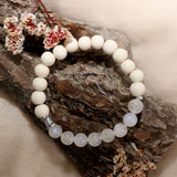 moonstone healing crystal bracelet to support anxiety