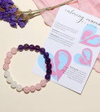 Calming Mama healing crystals bracelet 