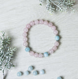 
rose quartz anxiety bracelet