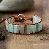 Serene Amazonite Wrap Bracelet