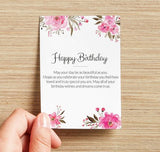 Happy Birthday - Free - Available only  when you purchase any product on website